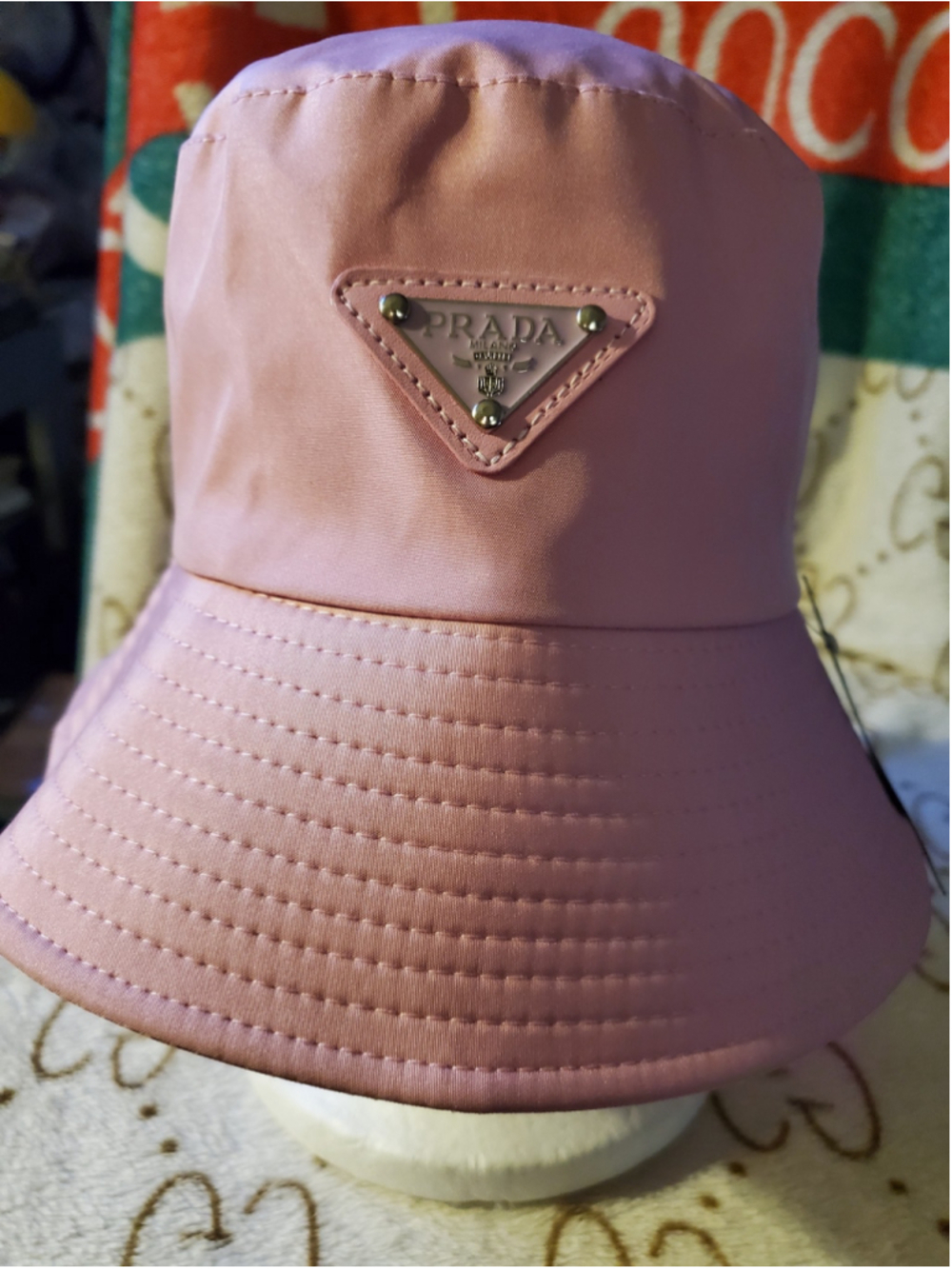 Prertt Pink Bucket Hat
